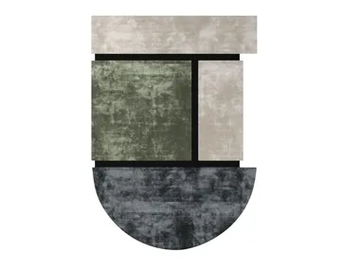 ISLAND NOCTIS - Hand-tufted rug in bamboo and wool by Sirecom Tappeti - view 2